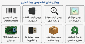 تشخیص برد اصلی ماشین لباسشویی